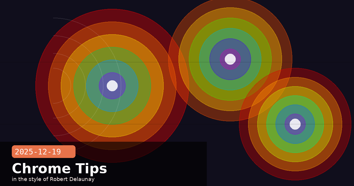 Getting the Most from Claude in Chrome — visual for 2025-12-19