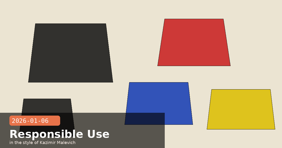 Responsible Use Guide Refreshed for 2026 & Prompt Injection Defence Brief Published — visual for 2026-01-06