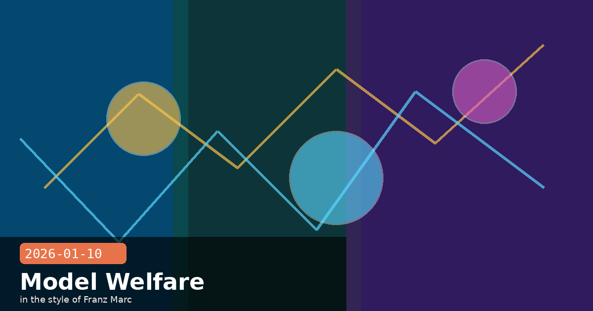 Anthropic Publishes Model Welfare Commitments & Feature Circuit Interpretability Research — visual for 2026-01-10
