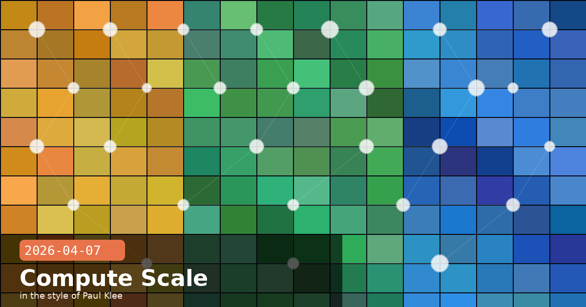 $30B Run Rate, Google-Broadcom Compute Deal & Cloud Next — visual for 2026-04-07