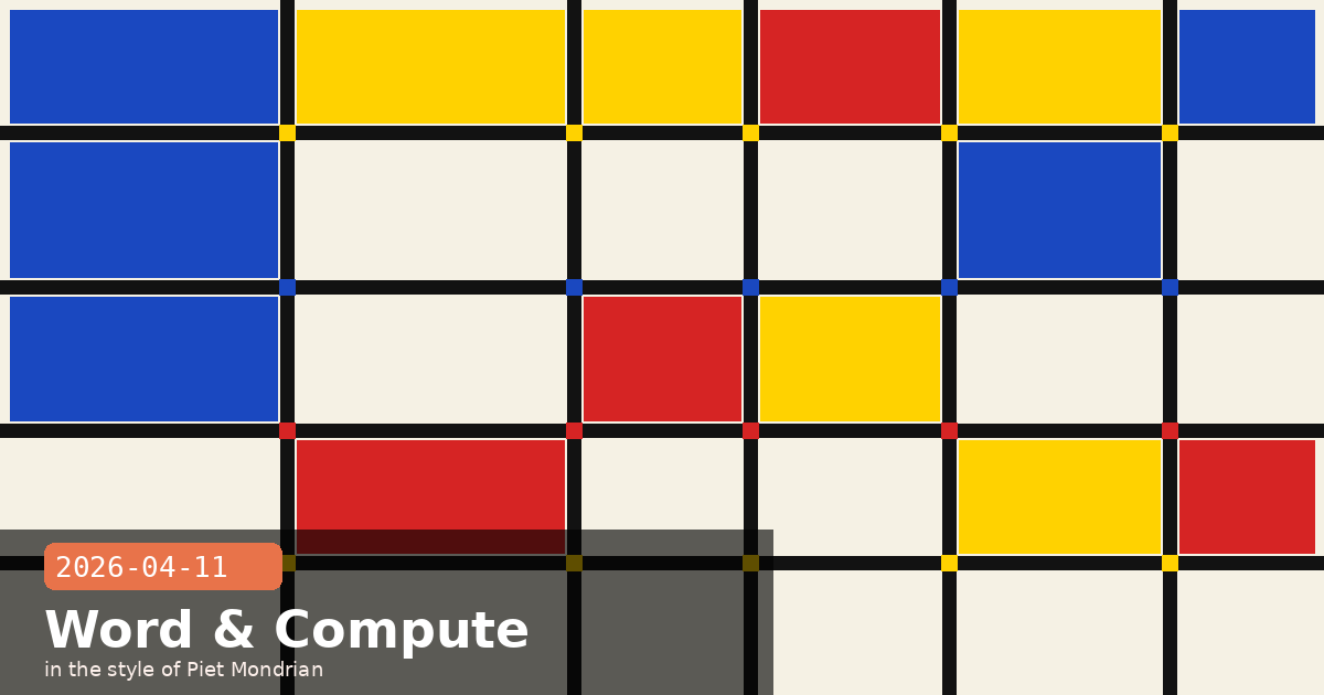 Claude for Word Beta & Anthropic-CoreWeave Compute Deal — visual for 2026-04-11