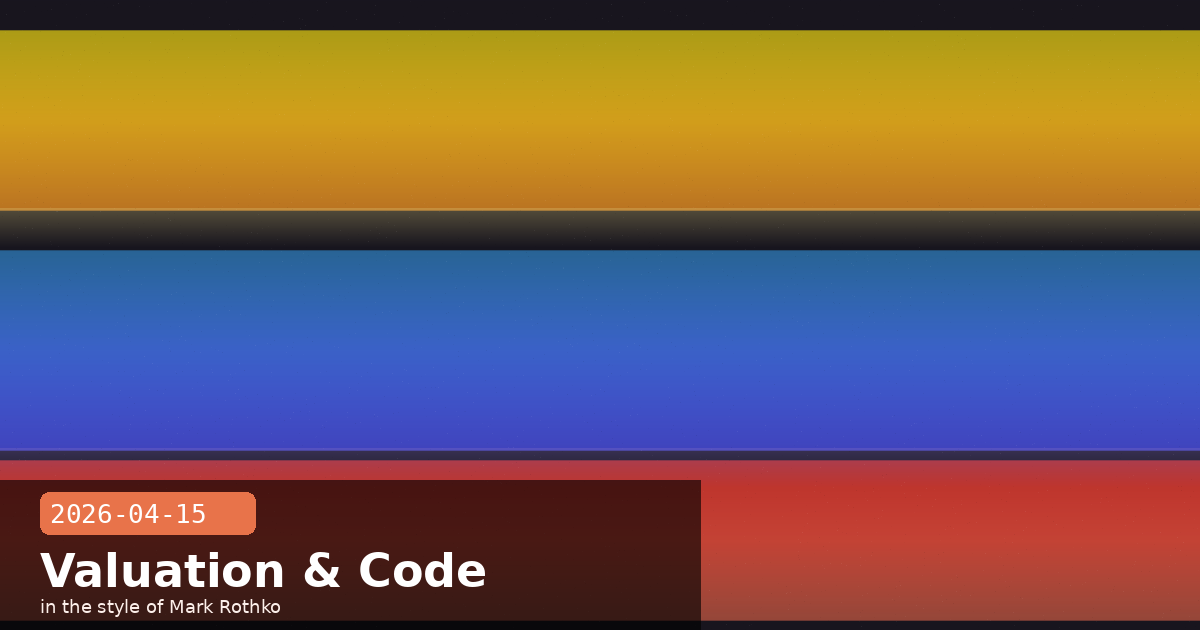 Routines Launch, $800B Bids & Treasury's Mythos Request — visual for 2026-04-15