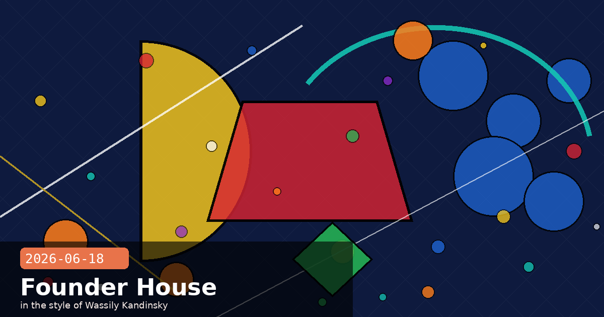 Founder House Berlin, G7 Communiqué & Nested Sub-Agents in Claude Code — visual for 2026-06-18