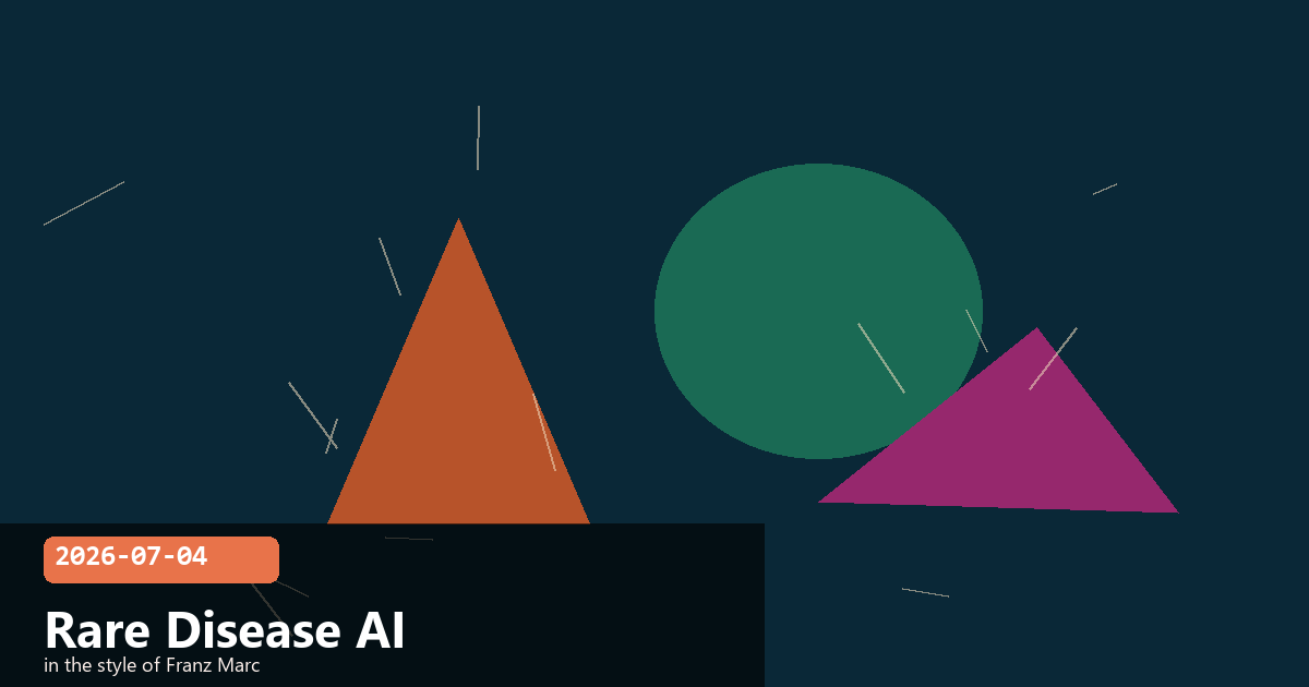 AI for Science Grants Target Rare Genetic Disease Research — visual for 2026-07-04
