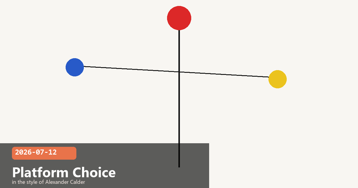 Direct API vs. Bedrock vs. Vertex vs. Foundry: Choosing a Platform — visual for 2026-07-12