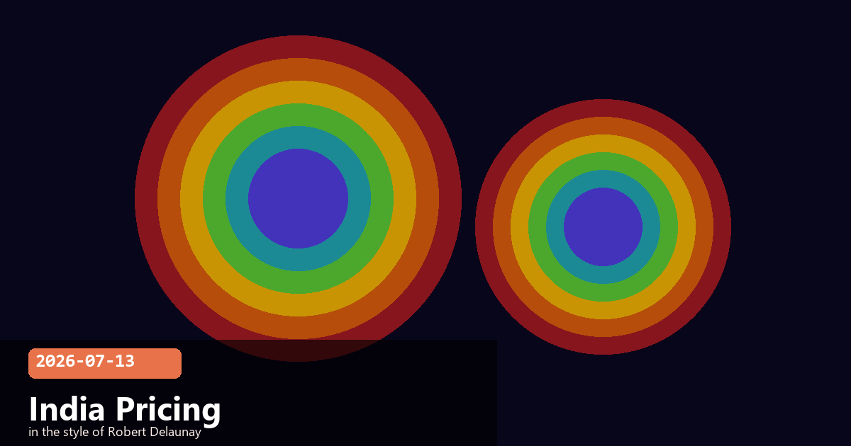Weekly Limits Extended & India Pricing Goes Local — visual for 2026-07-13