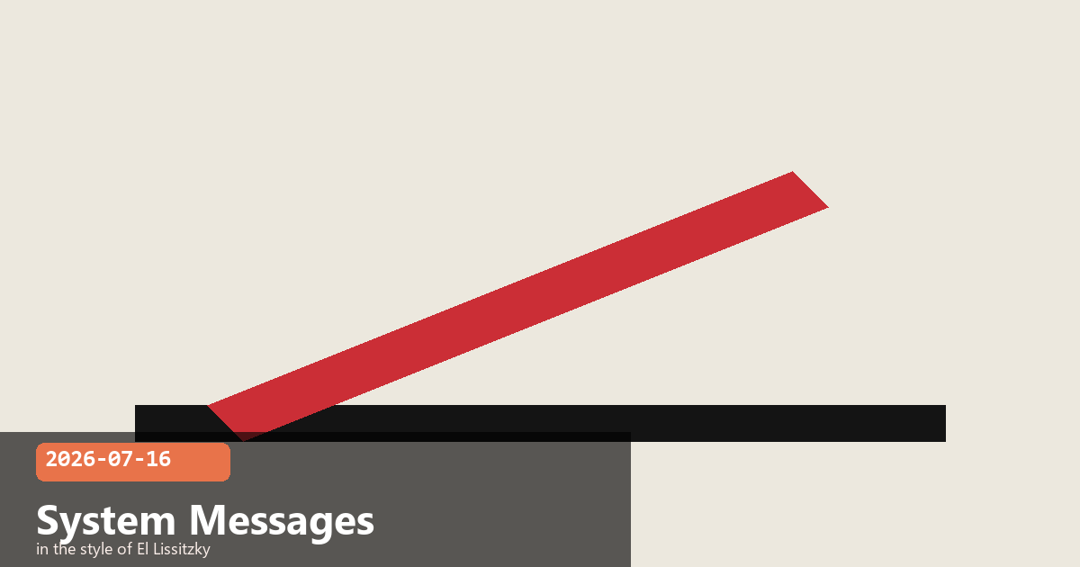 Mid-Conversation System Messages Reach General Availability — visual for 2026-07-16