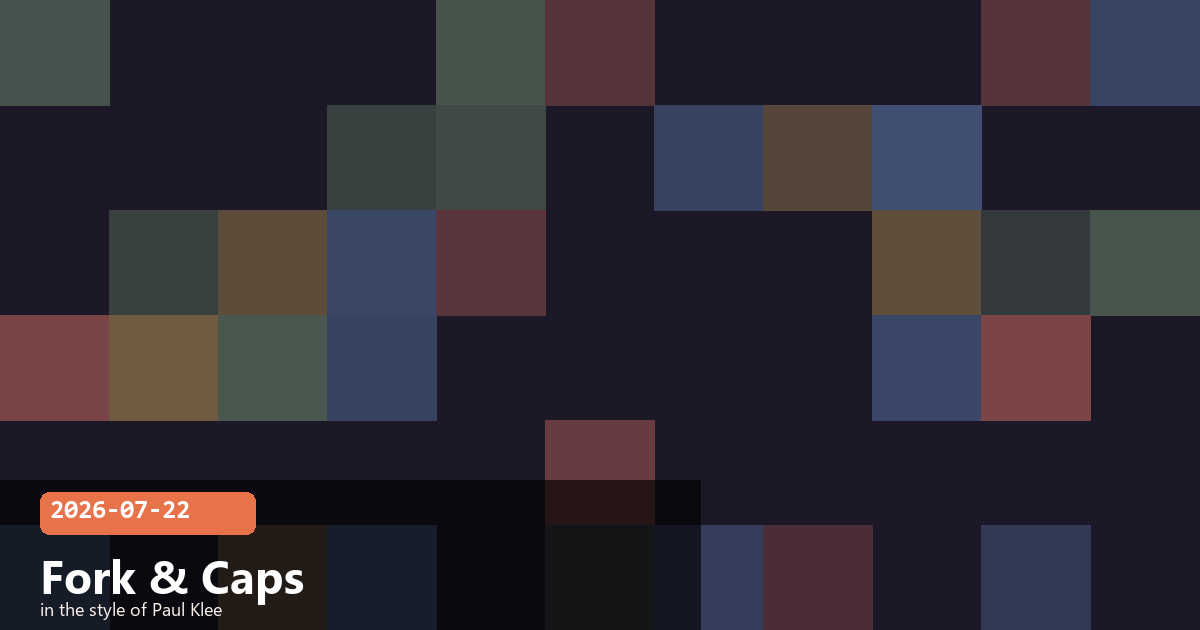 /fork Background Sessions & New Guardrail Caps — visual for 2026-07-22