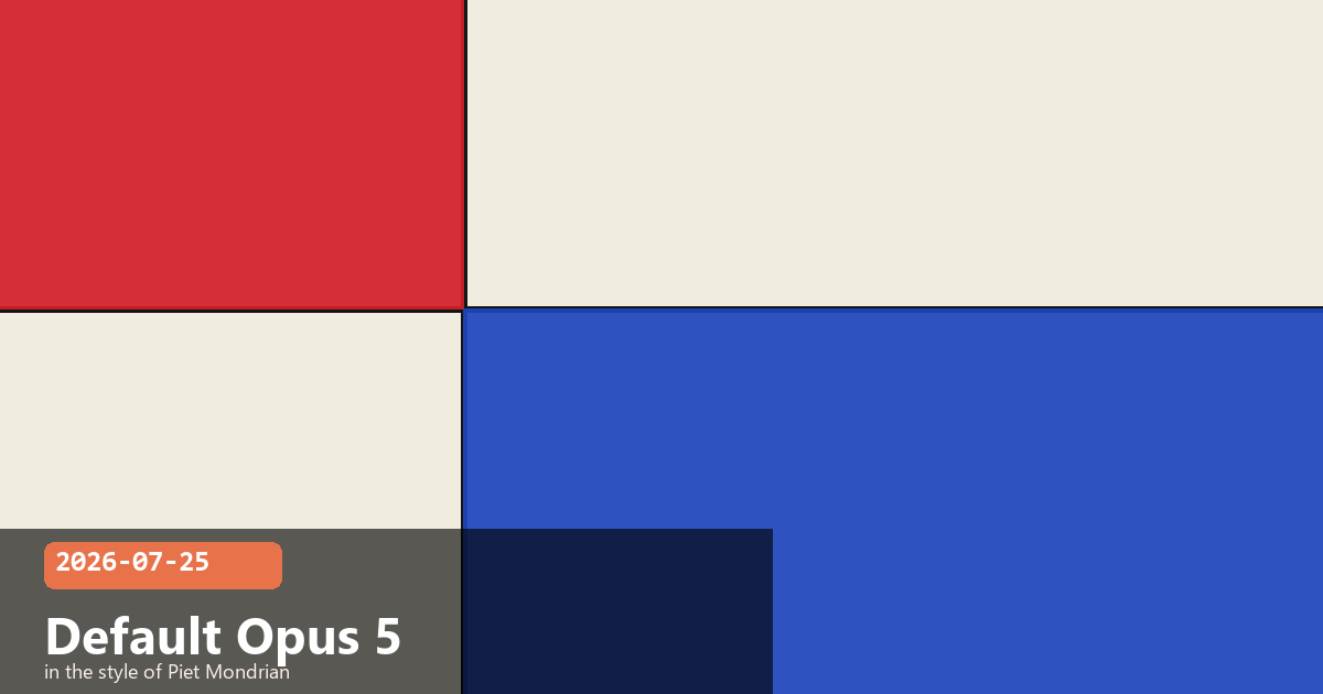 Claude Code Adopts Opus 5 as Default & Expands Nested Subagents — visual for 2026-07-25