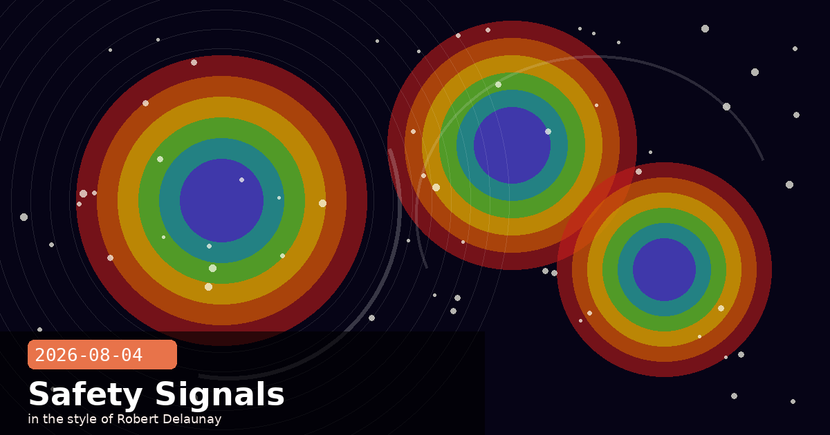 Live-Eval Breach, Crypto Finds, and Amodei on Open Weights — visual for 2026-08-04
